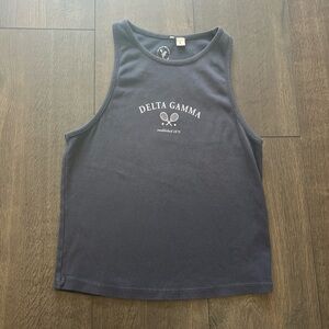 NWOT University Tees Delta Gamma Tank Top